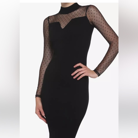 Dynamite Black Dress - Picture 1 of 10